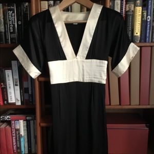 M by Madonna for H&M black kimono dress